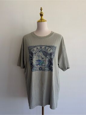 Vintage 90s Hanes Hawaii Port of Call Dolphin Graphic T-Shirt – XL
